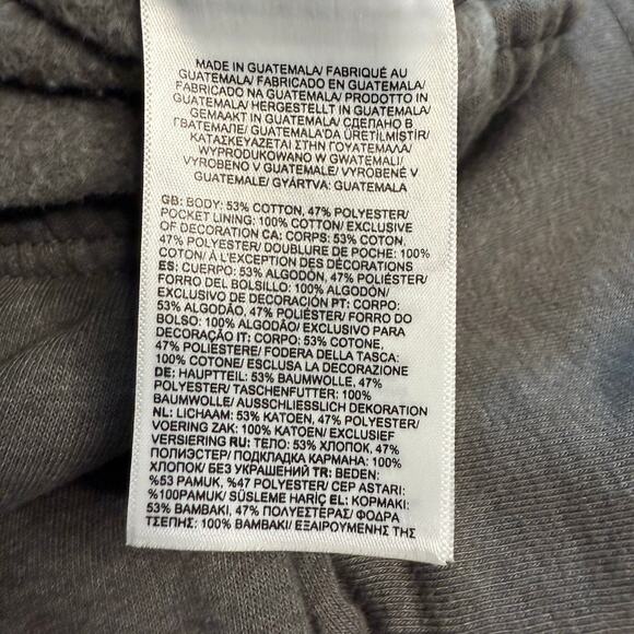 The North Face Men’s Gray Sweatshorts Size Large Drawstring Pockets Logo - Picture 10 of 10